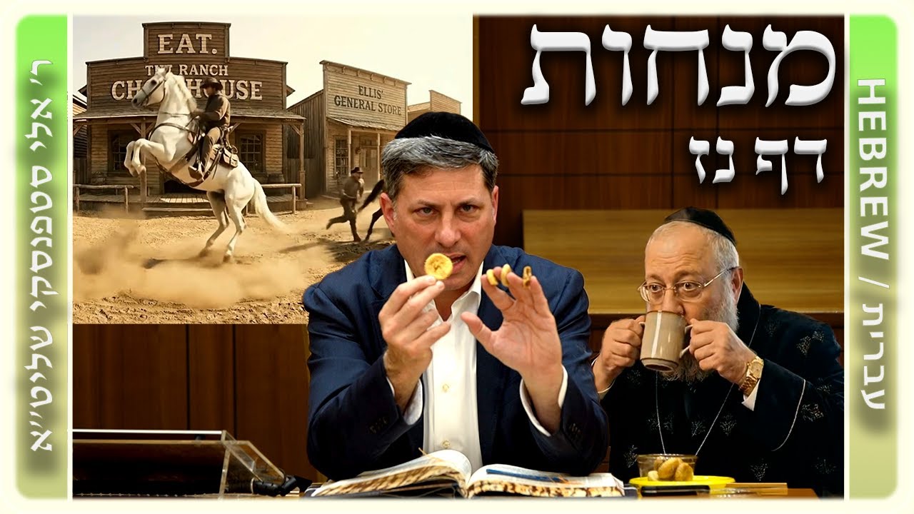 מרכז דף יומי - מנחות דף נז. - ר' אלי סטפנסקי שליט