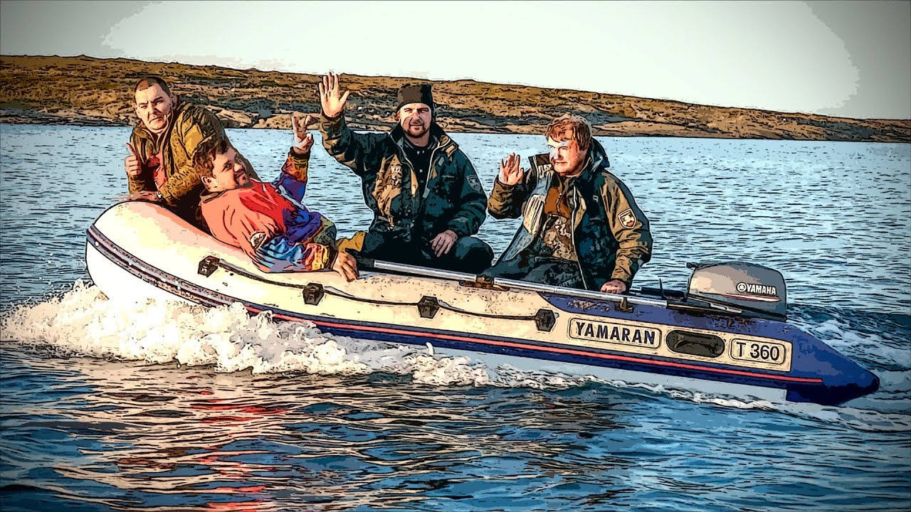 Квадроциклы на Севере. Большой Аникеев остров. Ночная дорога.