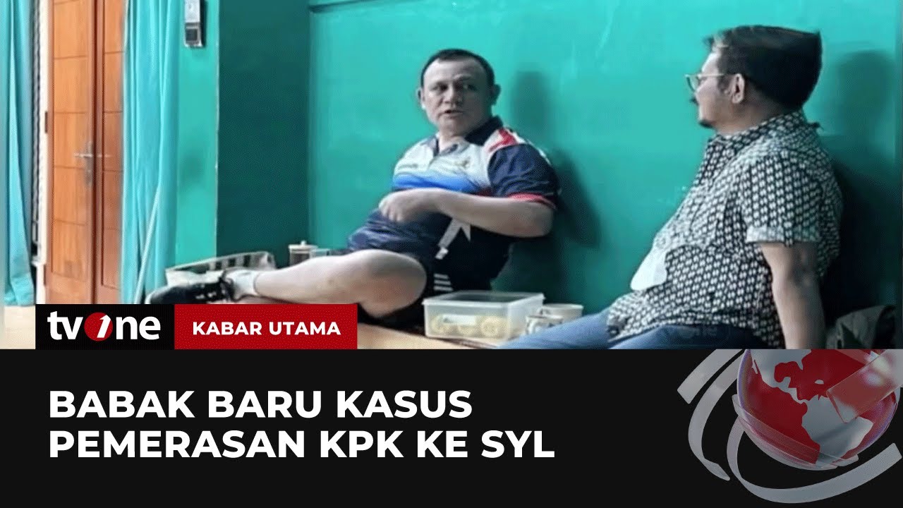 Kasus Dugaan Pimpinan KPK Peras Syahrul Yasin Limpo Naik Penyidikan | Kabar Utama tvOne