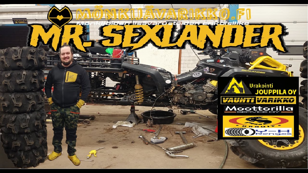 MOST INSANE CAN-AM 6X6 - Suomen rakennetuin mönkijä! | OffSeason 2022 | Part. 1 | MönkijäVarikko