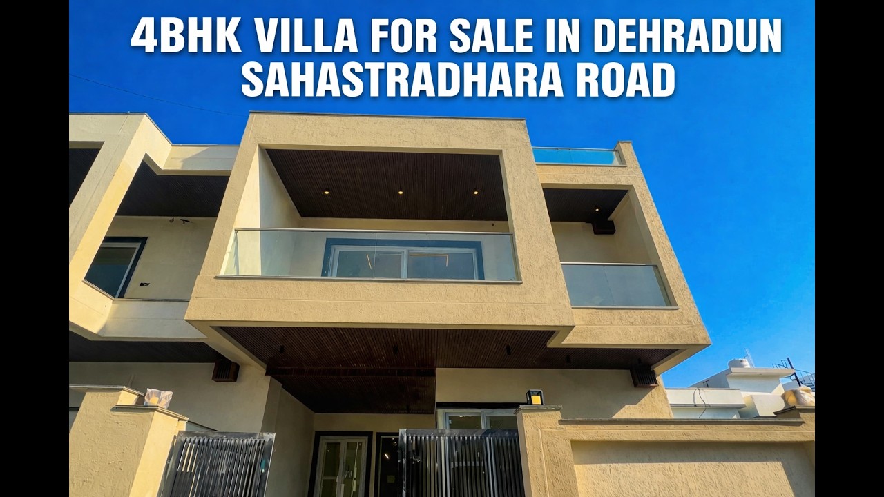 देहरादून का सबसे शानदार 4BHK विला, |ऐसा लग्ज़री घर आपने पहले कभी नहीं देखा होगा!| REALTORS REAL
