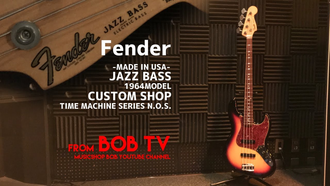 Fender JAZZ BASS CUSTOM SHOP TIME MACHINE SERIES N.O.S. 2010 S/N R56557【商品紹介・メンテナンス記録】エレキベース《売却済》