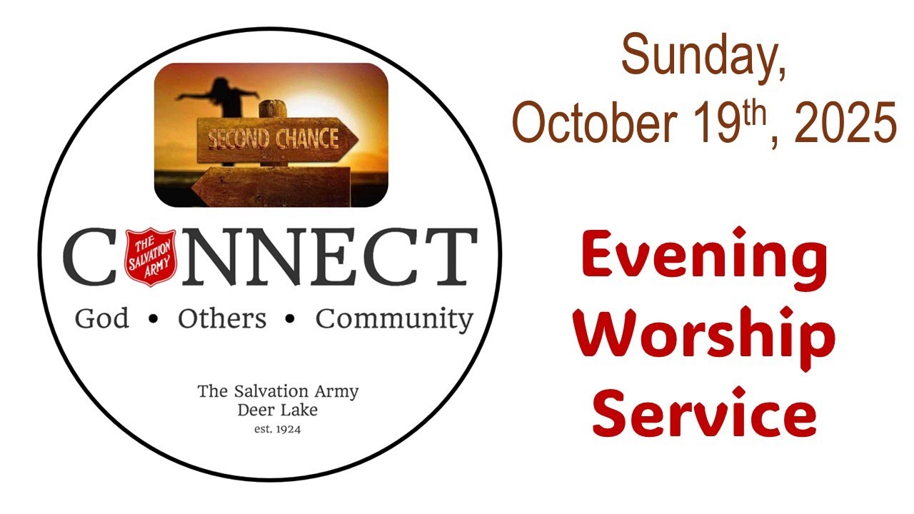October 19, 2025 - Evening Worship Service
