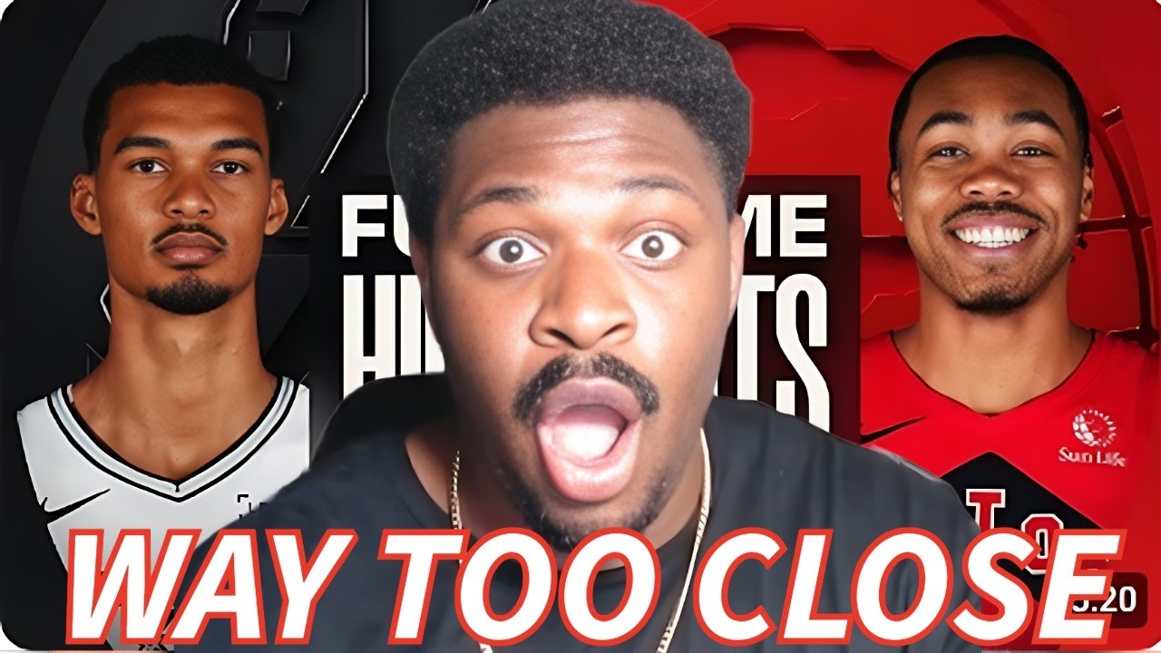 That Ending Was STRESSFUL 😳 | Spurs vs Raptors Reaction