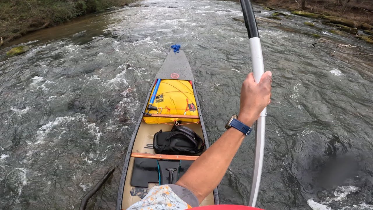 Trying Poling Upriver Again And This Time It Was Next Level!