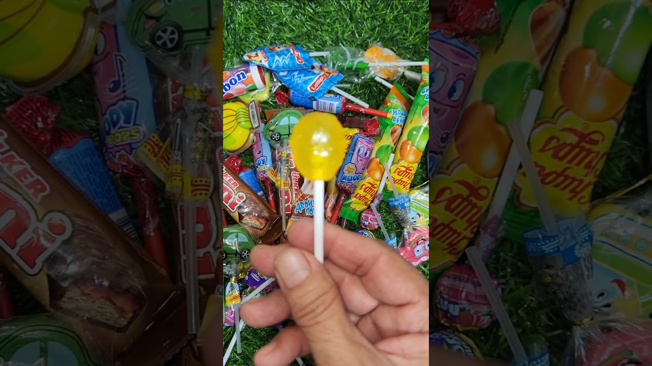 3 MINUTES SATISFYING WITH RAINBOW LOLLIPOPS.  