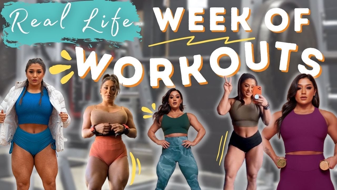 WEEK OF WORKOUTS │IFBB WELLNESS PRO WORKOUTS ep.11