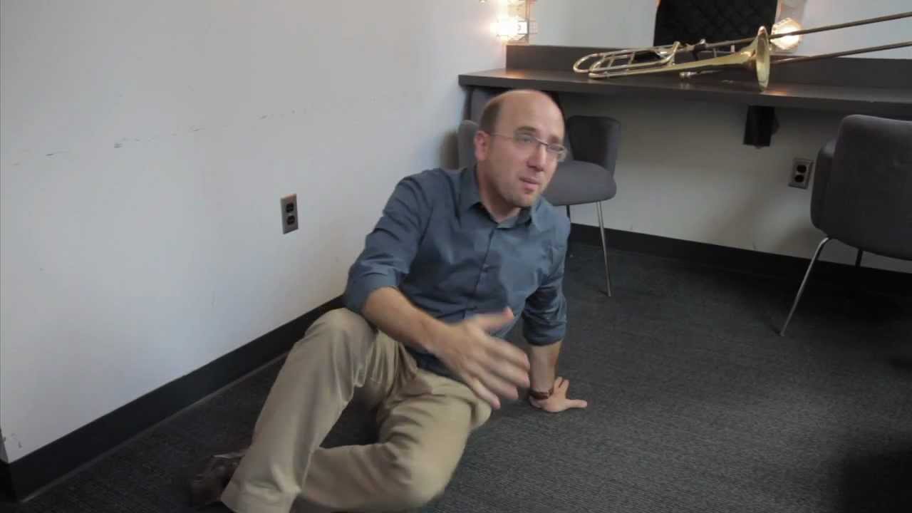 Trombonist Matthew Vaughn shares his secrets to a focused mind and body
