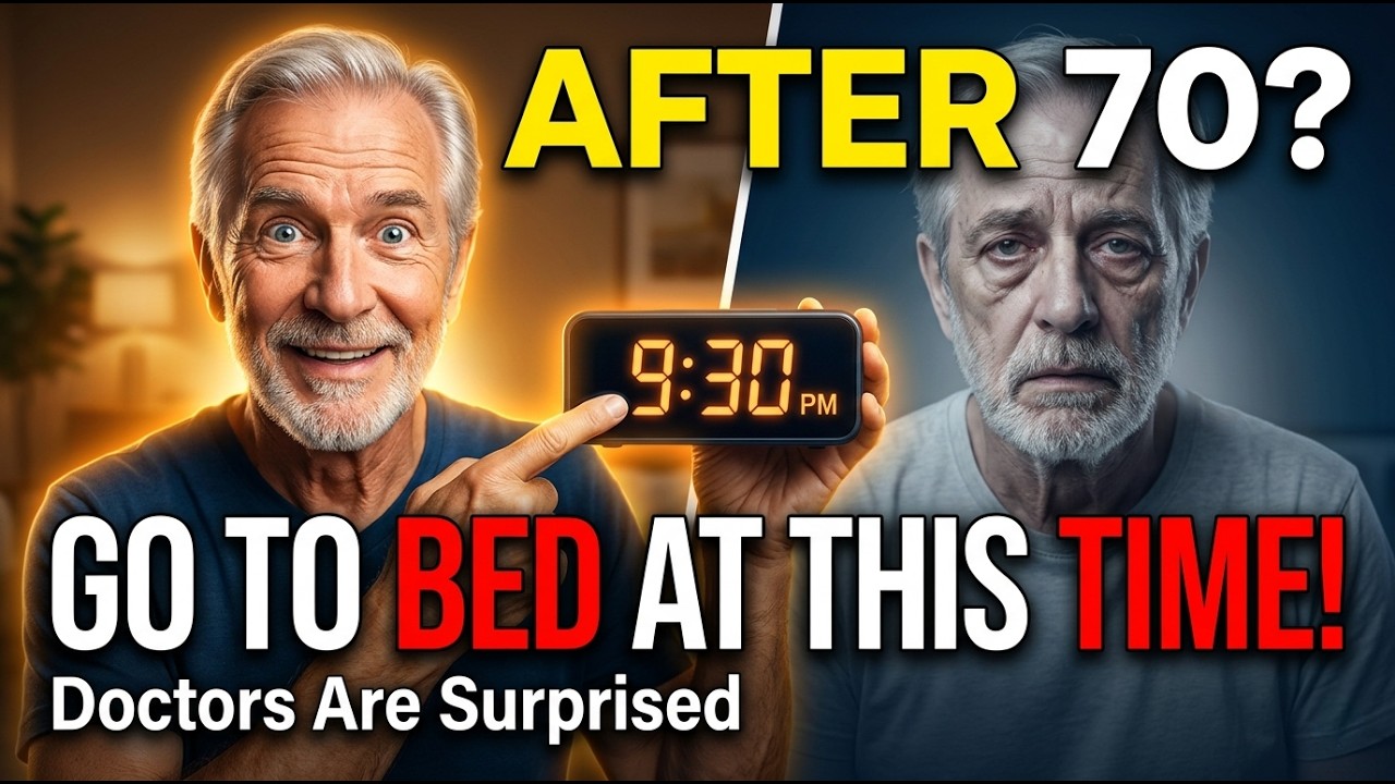 The Best Bedtime After 70: A Simple Habit That Could Transform Your Health