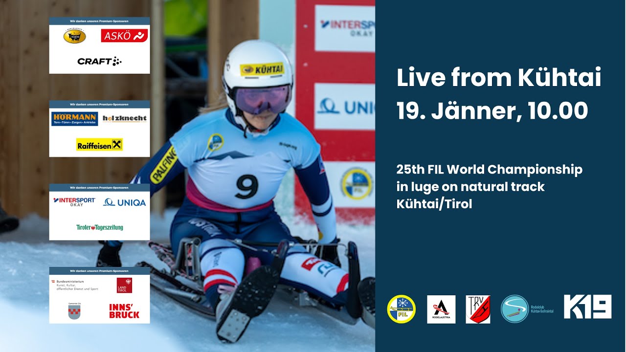 25th FIL World Championship in luge on natural track