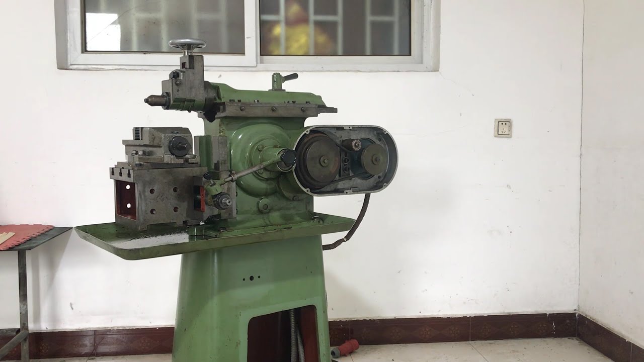 Shaper retread take apart 牛头刨床拆机 GASTL RG 200 28 BREMEN 1 PART1 Working