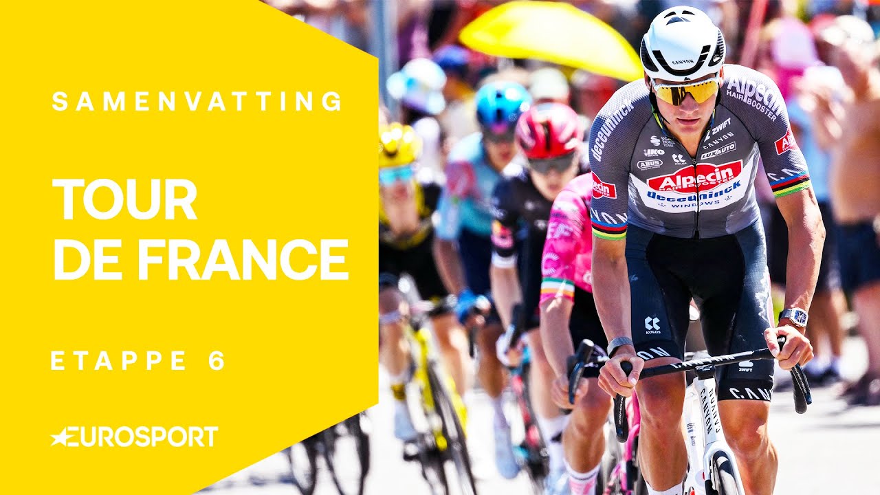 Herovert VAN DER POEL de GELE TRUI in NORMANDIË? | Tour de France 2025 | Samenvatting Etappe 6