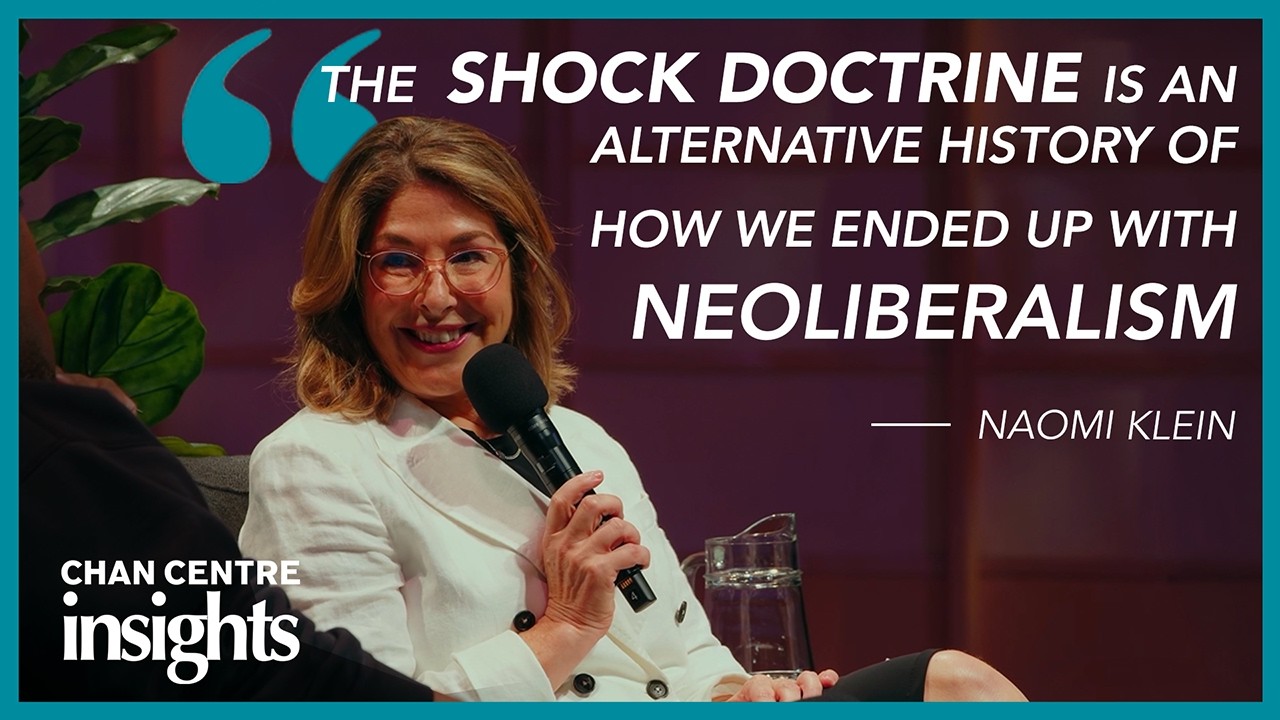 Naomi Klein, Seth Klein & Elamin Abdelmahmoud: The Shock Doctrine | Chan Centre