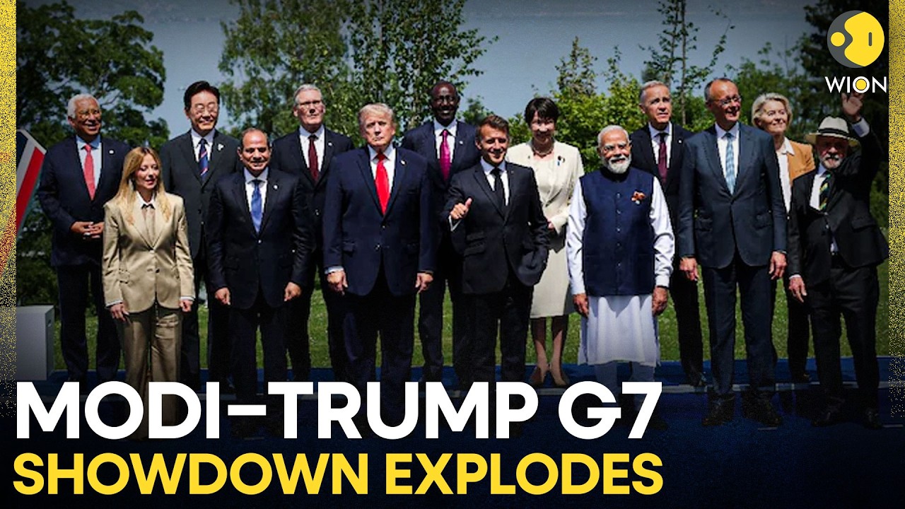 G7 Summit: Modi&ndash;Trump Hold Talks Amid Rising India-US Tensions | What to Expect? | WION Originals
