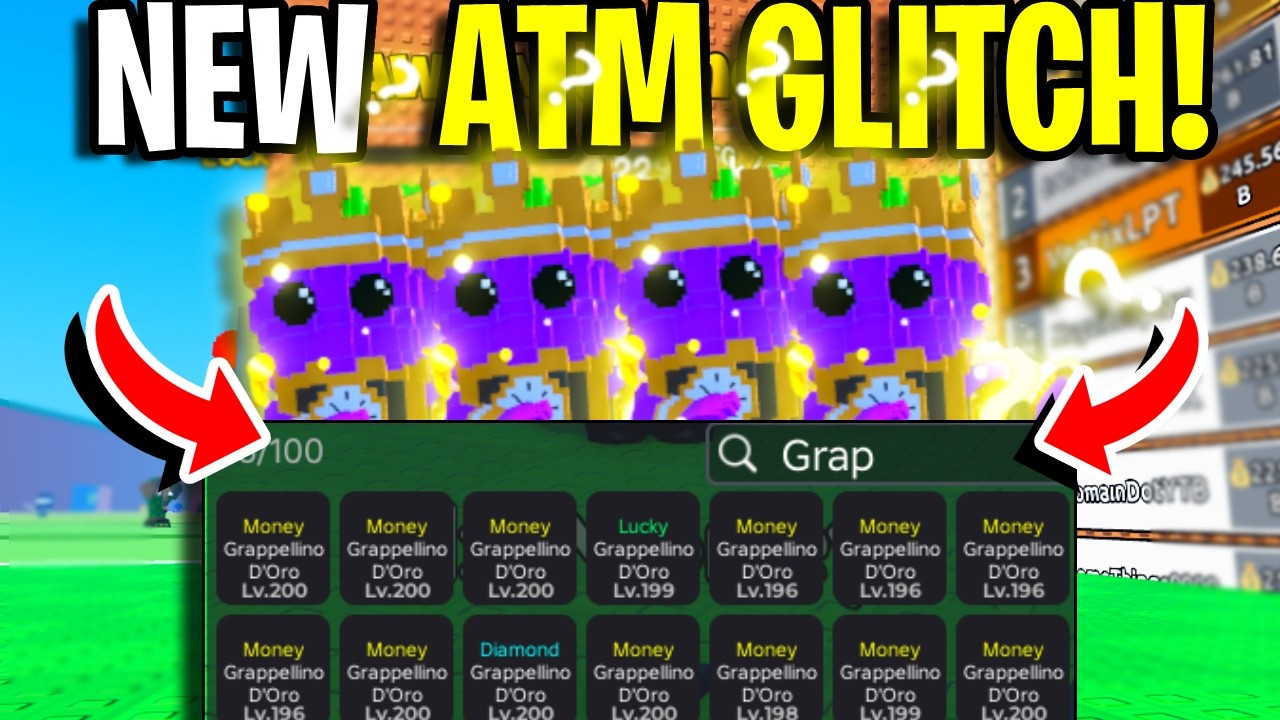 SECRET ATM GLITCH For UNLIMITED Divines In Escape Tsunami For Brainrots (PATCHED)