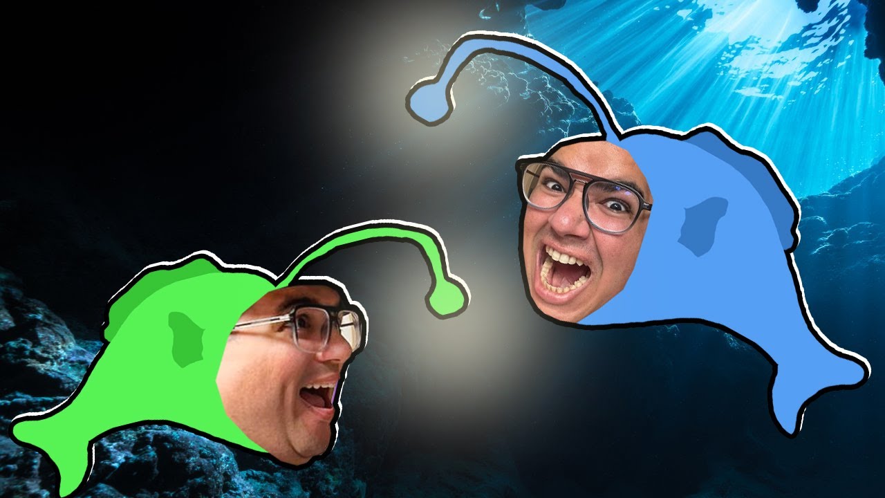VIRAMOS PEIXES PESCADORES DAS PROFUNDEZAS DO OCEANO! (ROBLOX - OBBY BUT YOU'RE A FISH)