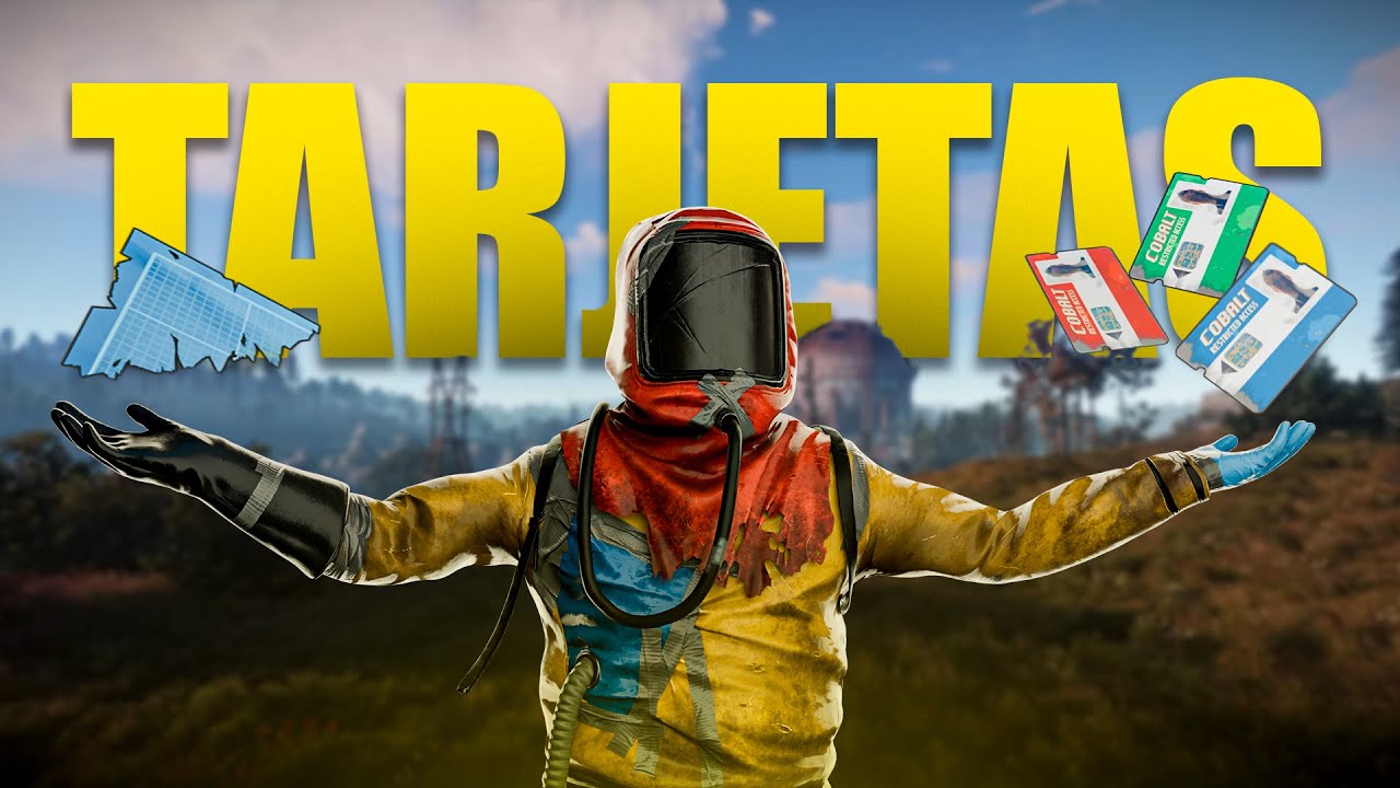 COMO CONSEGUIR LA TARJETA VERDE🟢/AZUL🔵/ROJA🔴 EN RUST