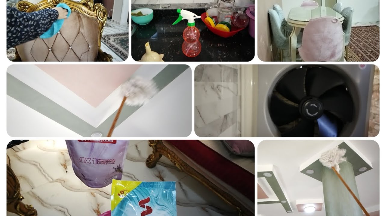 روتين النظافه والتعقيم🧴🧼 لاستقبال شهر رمضان 🌙