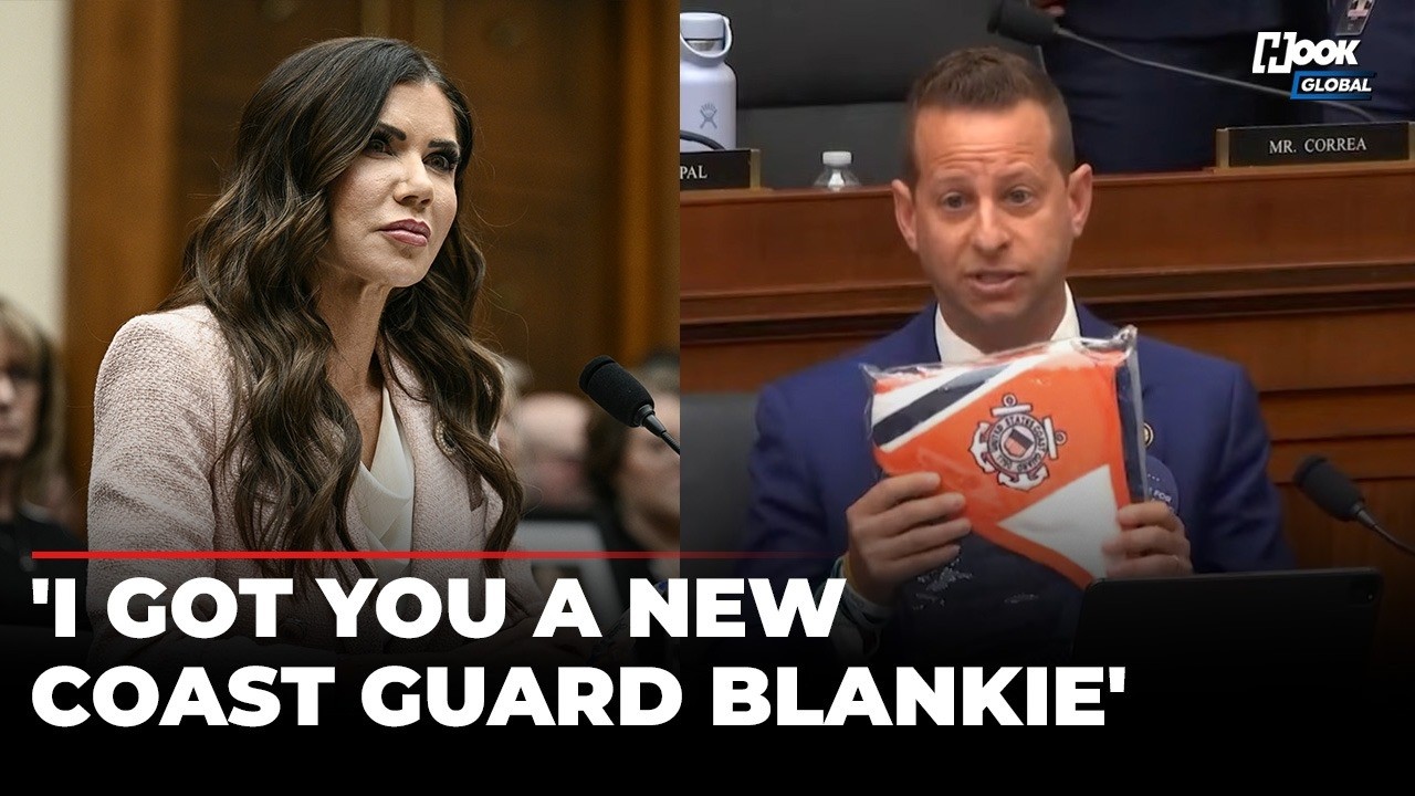 'The One You Lost': Moskowitz Publicly Insults DHS Secy Noem, Gifts Her Blanket During Testimony |US