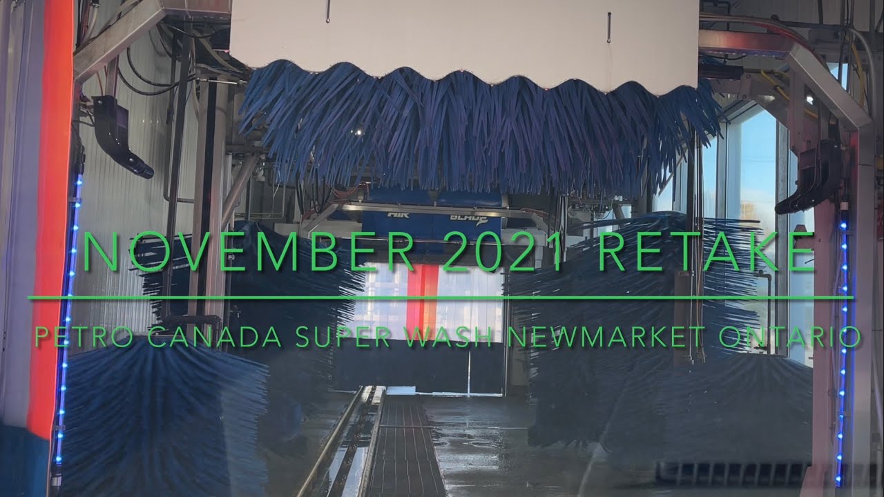 Ужасно быстрый туннель Макнейла/Беланжера на мойке Petro Canada Super Wash в Ньюмаркете