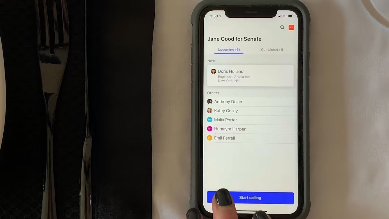 NGP Call Time Mobile Overview