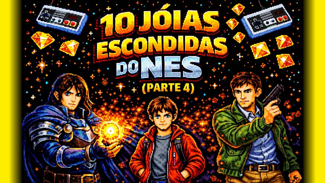 10 JÓIAS Escondidas do NES 8 BITS (NINTENDINHO) - PARTE 4