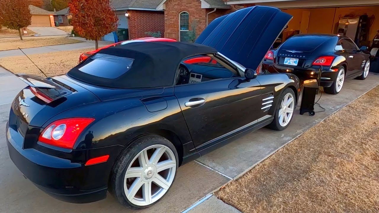 Copart Win Reveal from Mercedes, Texas! Not 1 but 2!! Chrysler Crossfire Roadster!