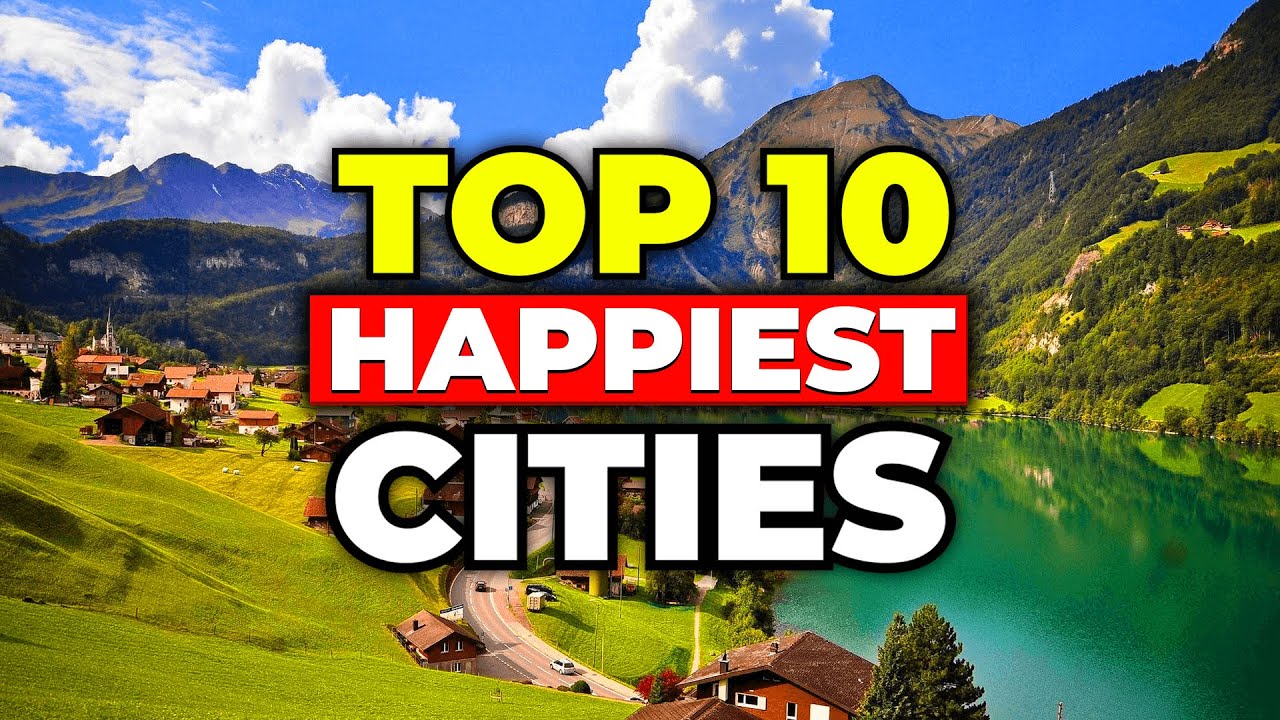 Top 10 HAPPIEST Cities in America