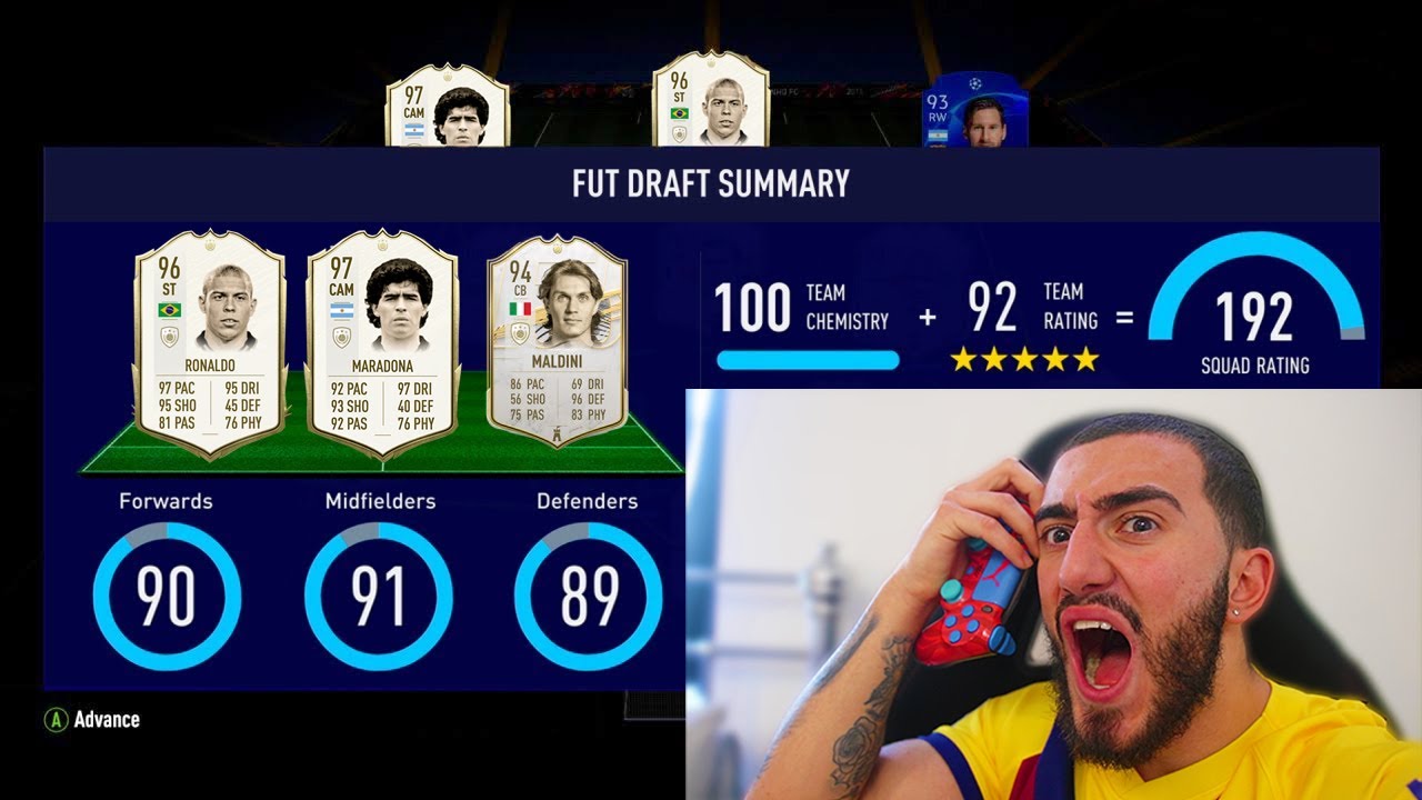 I GOT A 192 FUT DRAFT vs XDUTTINHO!! *WORLD RECORD* - FIFA 21