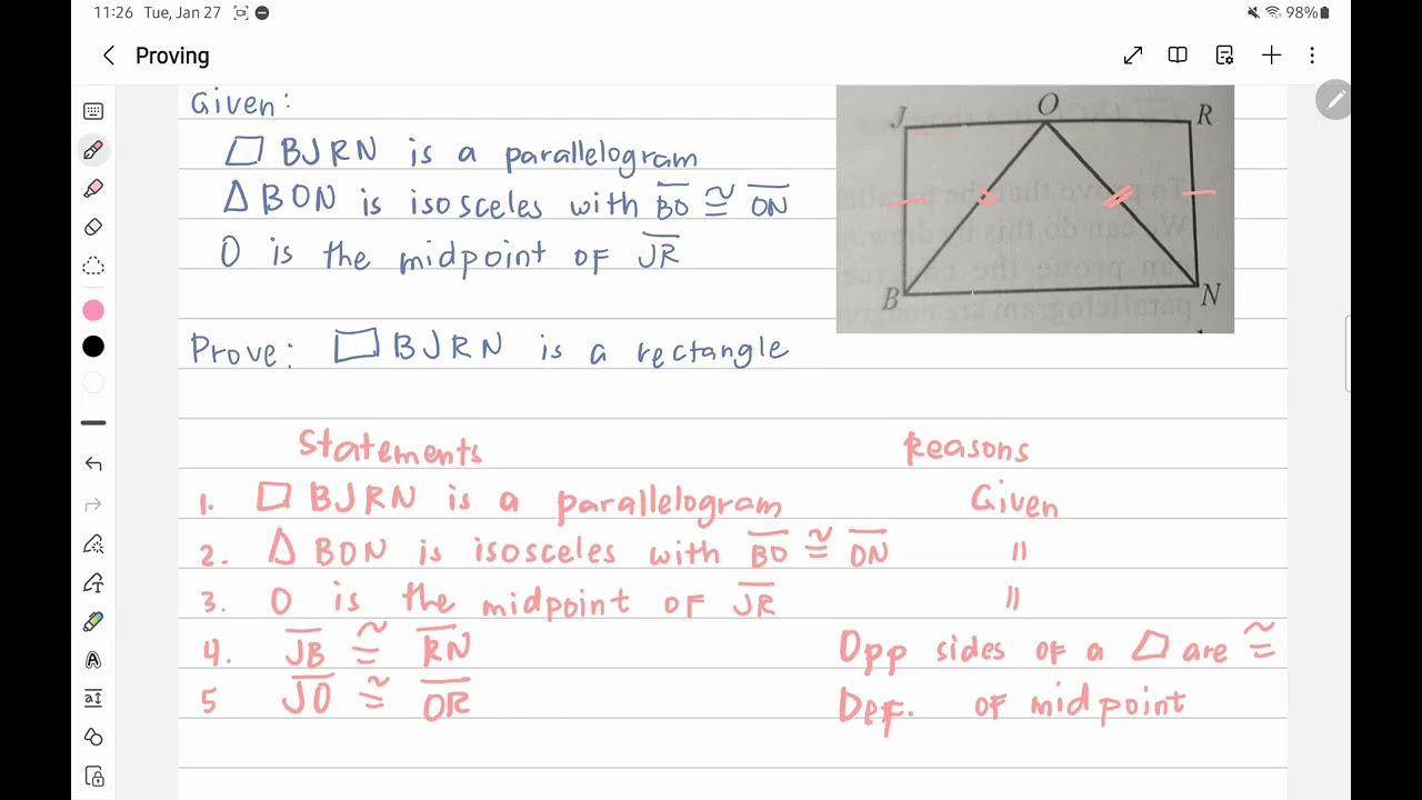 Proving (2)