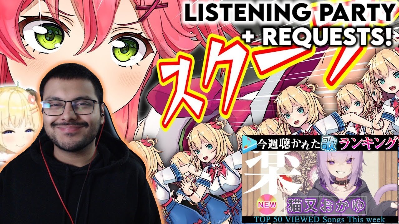 HOLOLIVE LISTENING PARTY + REQUESTS! [HOLOLIVE/2434/INDIE]