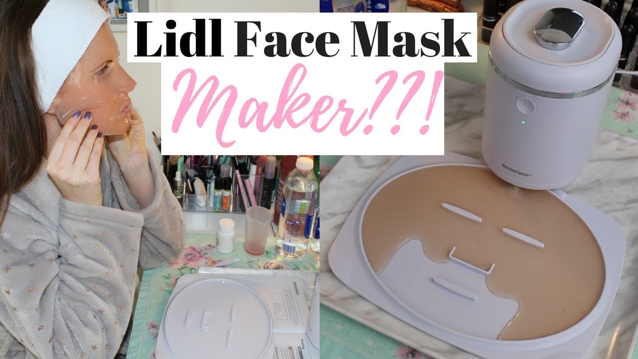 LIDL FACE MASK MAKER??! FIRST IMPRESSION & DEMO