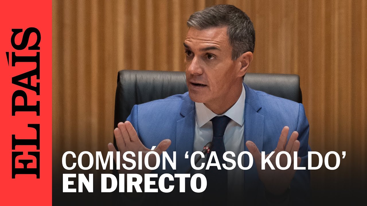 DIRECTO | SÁNCHEZ comparece en la Comisión del 'CASO KOLDO' del Senado | EL PAÍS