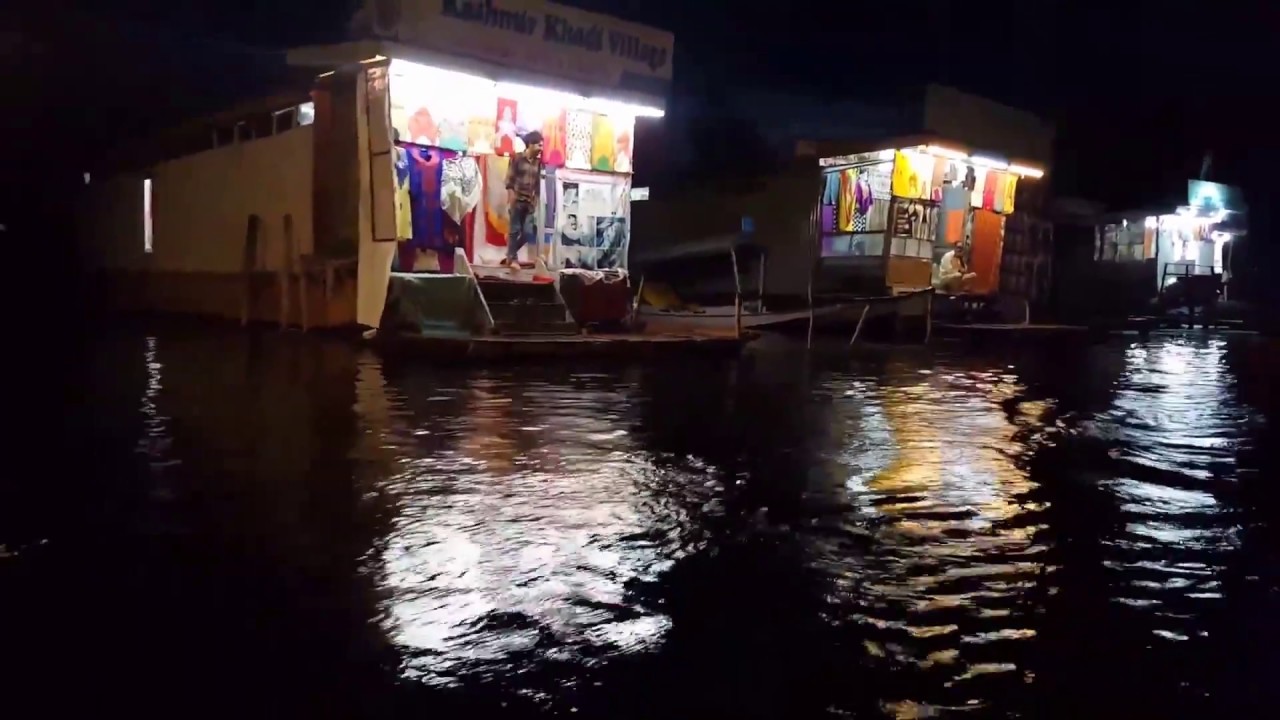 #Dal #Lake At Night #Srinagar #Kashmir
