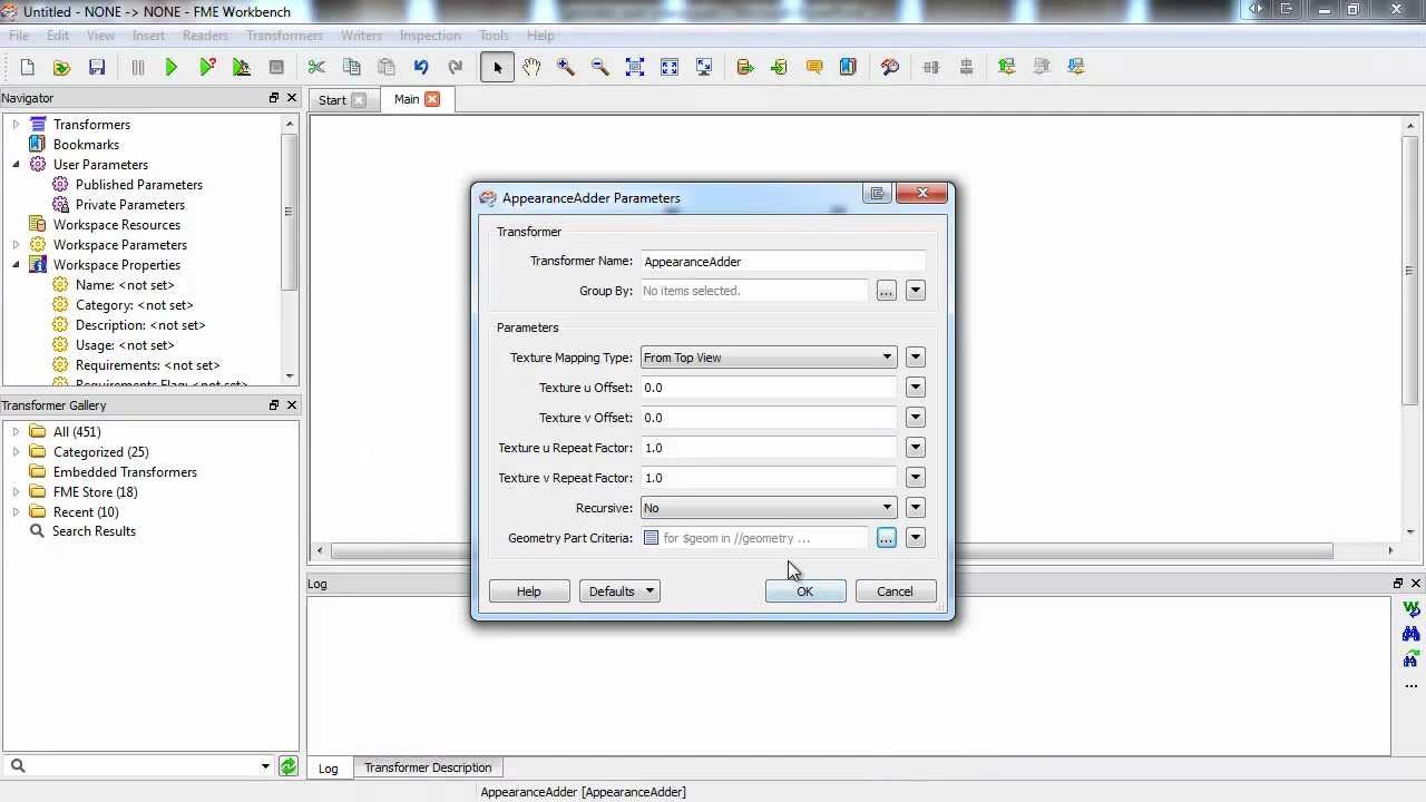 Filter geometry using Geometry XQuery