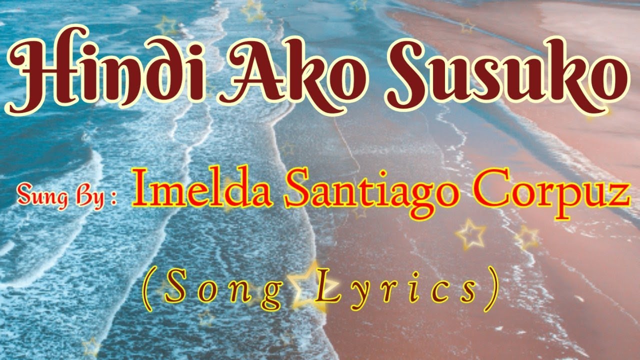 Hindi ako susuko - lyrics
