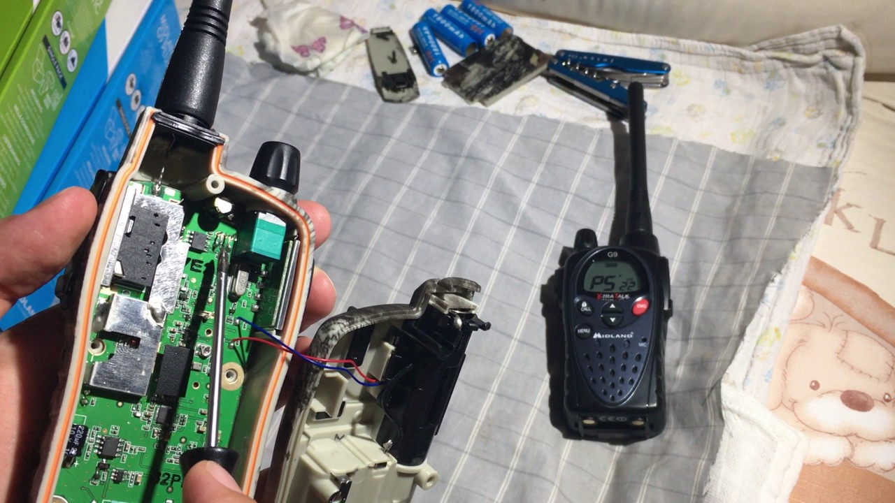 Midland G9 plus MODIFICATION and review: PMR446