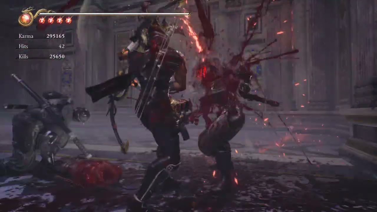Ninja Gaiden 2 Black Ryu Hayabusa vs Tactical Ninjas Stylishly (No damage/ No ninpo/ Master Ninja)