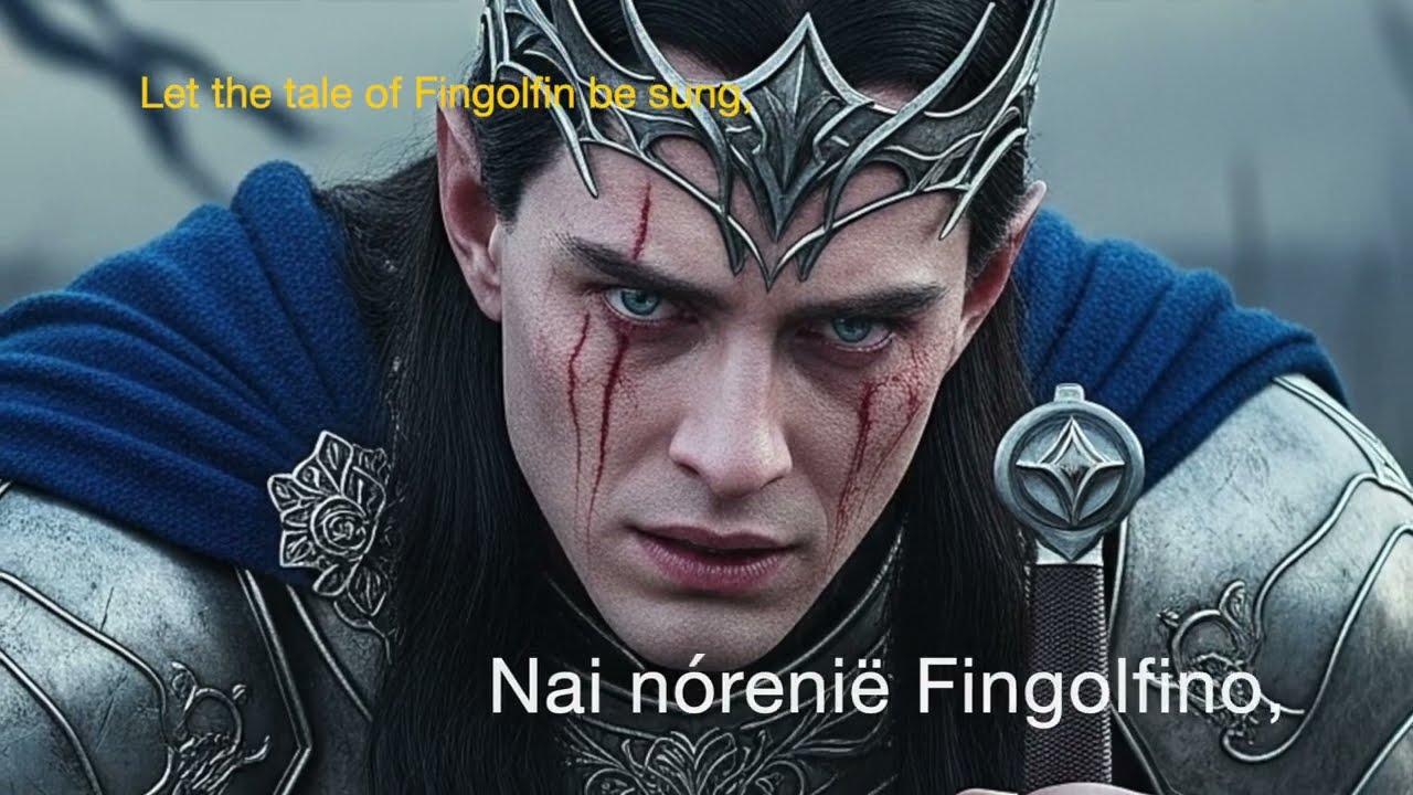 🎵 Fingolfin: Epic Ballad of the High King of the Noldor 🎵Norenie Fingolfino🎵 captions in english