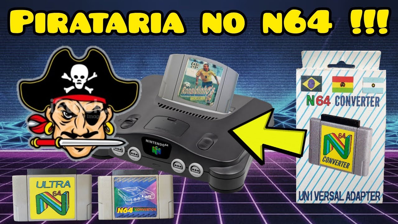 PIRATARIA NO NINTENDO 64!! ☠️☠️