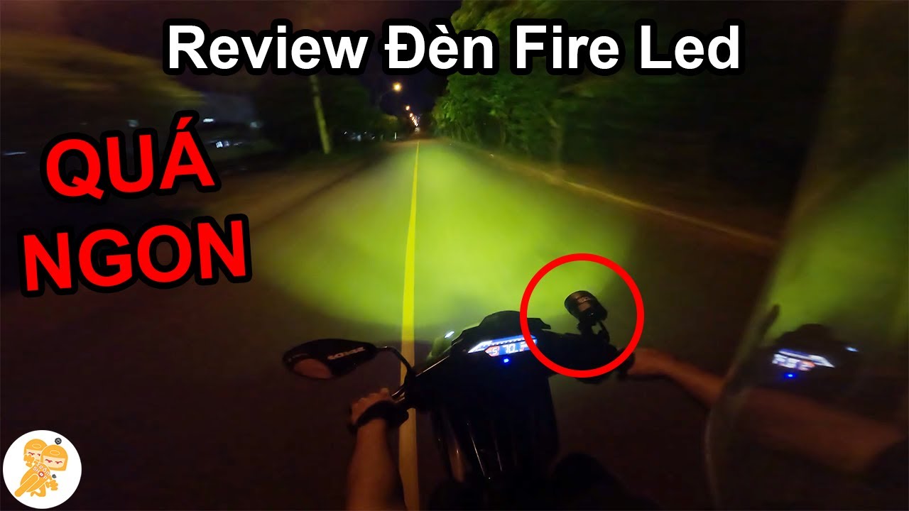 Review Đ&egrave;n Trợ S&aacute;ng Fire Led C&ocirc;ng Suất 50w NGON - BỔ - RẺ Tại Xe &Ocirc;m Shop - Xe &Ocirc;m Shop