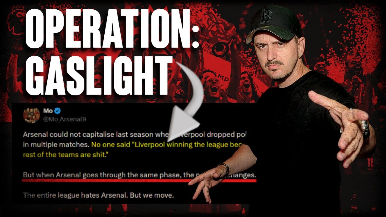 Don't get GASLIT | They were LITERALLY saying this about Liverpool