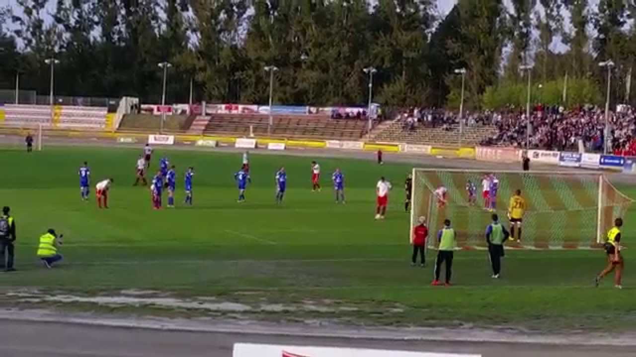 Puchar Polski karny na 2:1 Ostrovia Ostrów Wielkopolski - Ruch Chorzów 24.09.2014