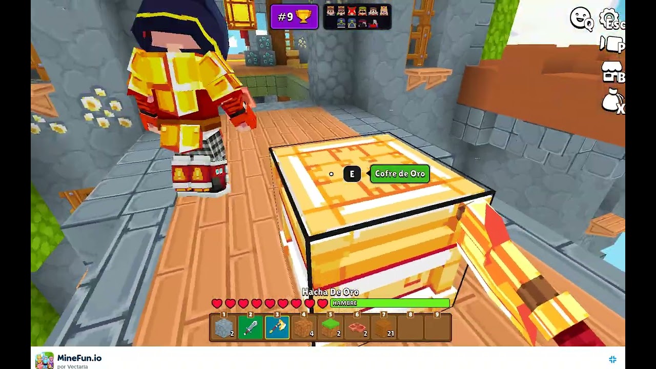 Jugando sky wars pt 24