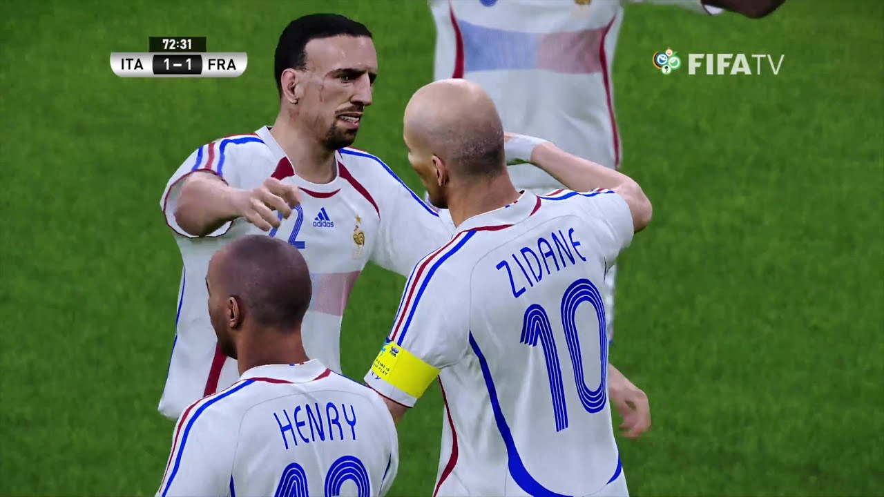 Italy vs France FIFA World Cup 2006 - PES 2021 CSG Patch