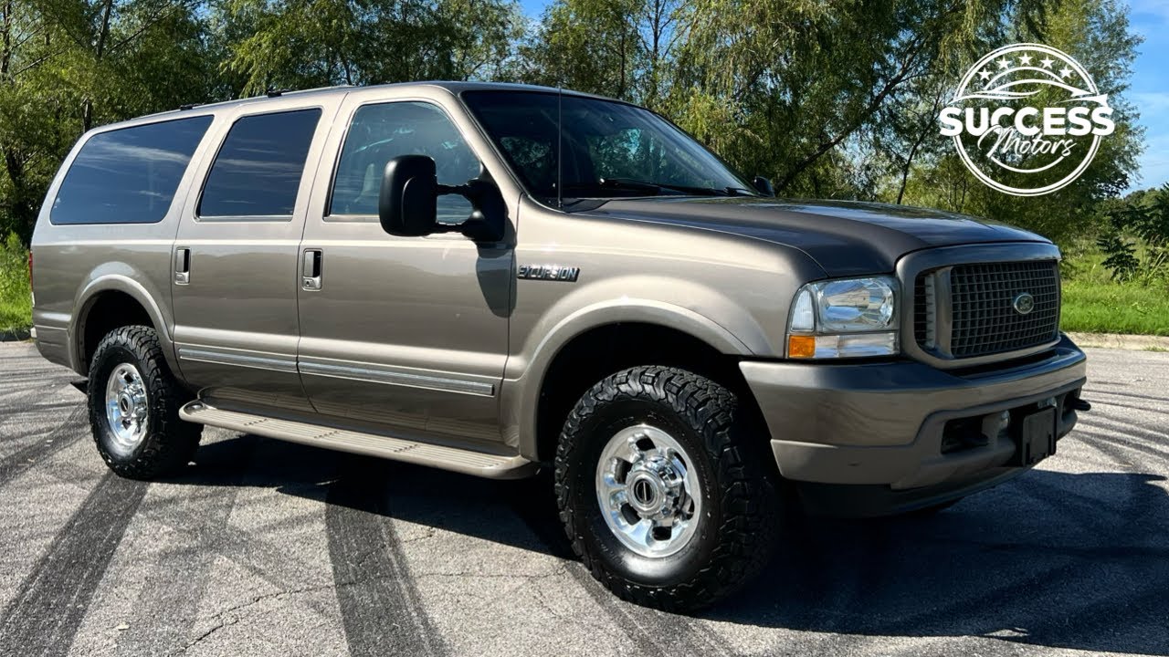 SOLD: 2003 Ford Excursion Limited Ultimate 7.3L Powerstorke Diesel 4WD**MINT**