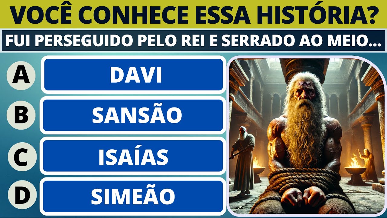30 PERGUNTAS BÍBLICAS FÁCEIS PARA RELEMBRAR SEU CONHECIMENTO E QUE TODOS DEVIAM SABER