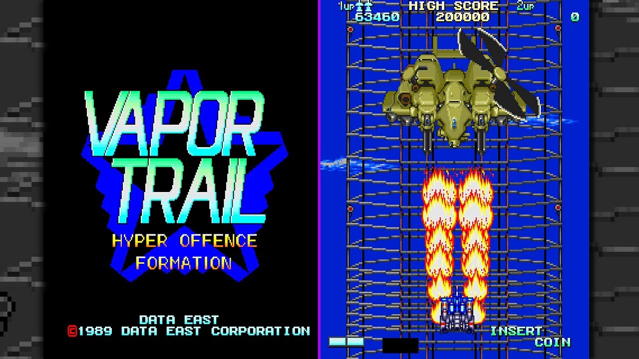 Vapor Trail: Hyper Offence Formation Longplay (Arcade) [QHD]