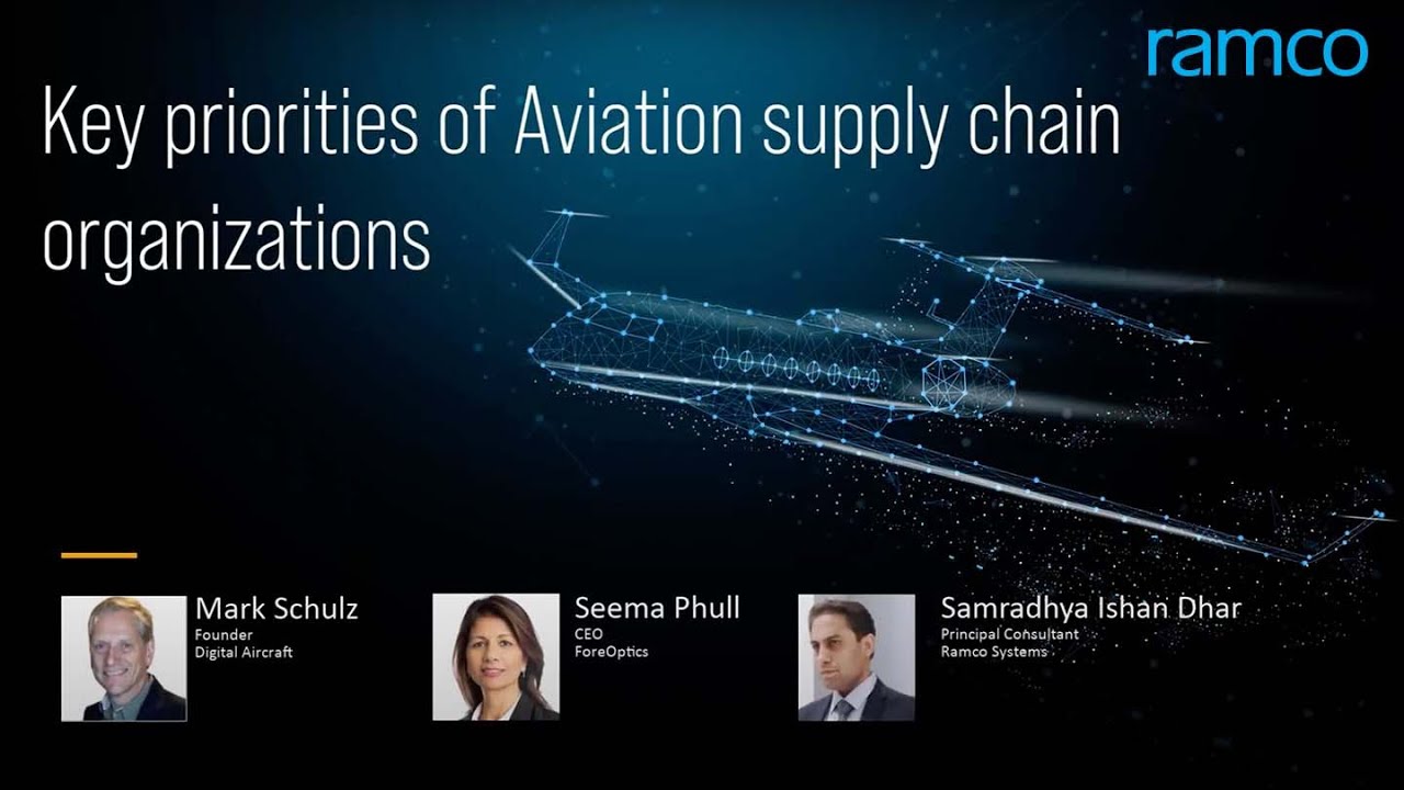 Key priorities of Aviation supply chain organizations