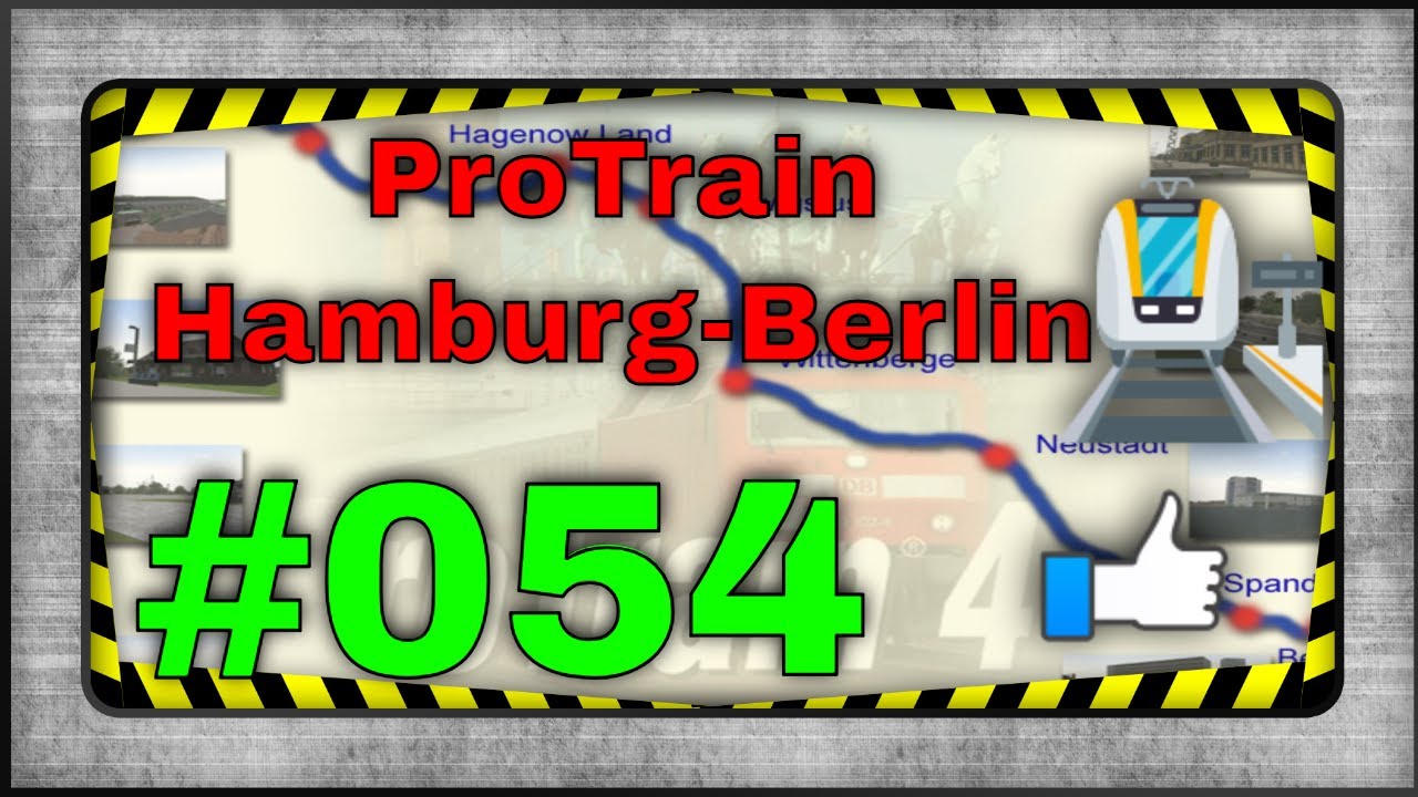 Microsoft Train Simulator Gameplay 4K – 054 – Pro Train Hamburg-Berlin – Gemischter Güterdienst 1/6
